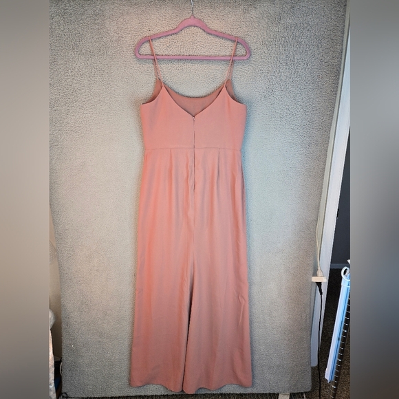 After Six Womens Formal Gown Sz 14 Sienna Color Fitted Side Leg Slit Bridemaid - Picture 6 of 11